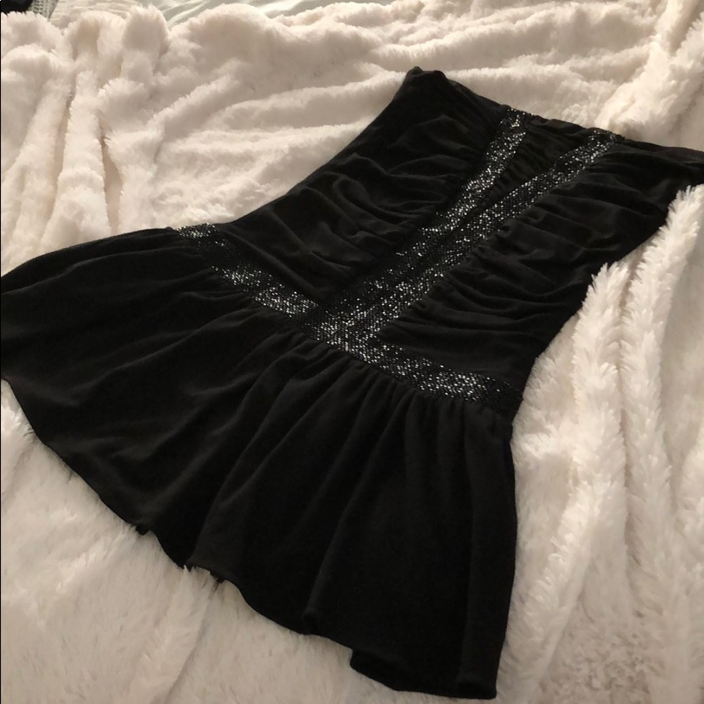Black beaded Sky dress